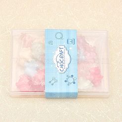 21 個 7 色不透明樹脂ビーズ  イミテーション翡翠  ユニコーン  ミックスカラー  18x23x14.5mm  穴：1.5mm  3個/カラー&nbsp;RESI-CA0001-48