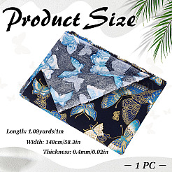 綿織物  服装アクセサリー  蝶  1480x0.4mm&nbsp;DIY-WH0671-216A-02