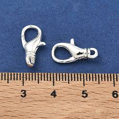 真鍮カニカン  長持ちメッキ  ラックめっき  銀  15.5x8.5x2.5mm  穴：1.6mm&nbsp;KK-G557-06B-S