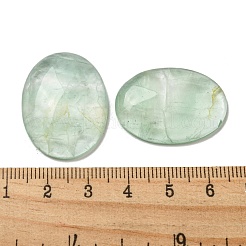 天然グリーン蛍石カボション  オーバル  30x21.5~22x5~8.5mm&nbsp;G-C115-01B-09