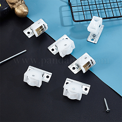 POMプーリーセット  ブラインドやシェード用  ホワイト  36x45.5x20mm  1 PC&nbsp;FIND-WH0365-050