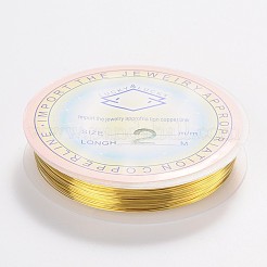 銅製ワイヤー  ニッケルフリー  ゴールド  32ゲージ  0.2mm  約35m /ロール&nbsp;CW0.2mm007