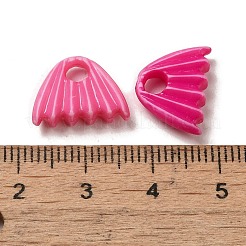 オペークアクリルパーツ  クラフトスタイル  ミックスカラー  11x14.5x4.5mm  穴：2.8mm  1724個/ 500g&nbsp;OACR-E039-38