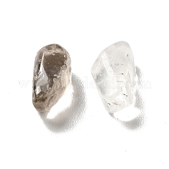 天然水晶 & スモーキークォーツビーズ  穴なし/ドリルなし  チップ  1~13x1~9x0.5~6mm  約20000個/キログラム&nbsp;G-D472-06