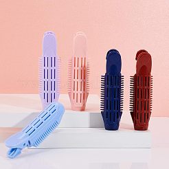 ボリュームアップ毛根クリップ  天然な柔らかさのカーリーヘアスタイリングツール  ライトスカイブルー  105x30x24mm&nbsp;MRMJ-WH0061-10C