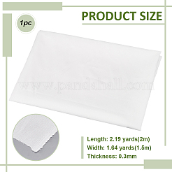 ポリエステル裏地  DIY 布工芸品製作用品  ホワイト  1500x0.3mm  2m / pc&nbsp;DIY-WH0622-165B