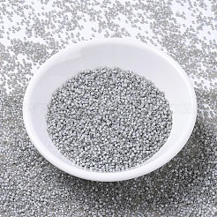 MIYUKIデリカビーズ  シリンダー  日本製シードビーズ  11/0  （db1455)シルバーライニングライトスモークオパール  1.3x1.6mm  穴：0.8mm  約20000個/袋  100 G /袋&nbsp;SEED-J020-DB1455