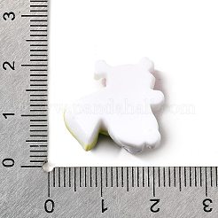 ハロウィンのテーマ不透明樹脂カボション  ミックスカラー  スケルトン  19x18.5x7mm&nbsp;RESI-Z039-01C