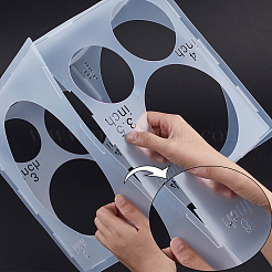 パーティー用品セット  プラスチック製バルーンサイザーボックス＆バルーンテープ＆バルーンクリップホルダー＆バルーンリボンとバルーンアタッチメント接着剤ポイント付き  ミックスカラー  30x30x22.5cm&nbsp;DIY-GF0001-60