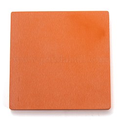 樹脂人工大理石指輪ディスプレイトレイ  9グリッドpuレザーホルダー付き  ジュエリー収納ボックス  長方形  アンティークホワイト  15.5x15.5x1.5cm  スクエア：42x42mm&nbsp;LS-AJEW-I048-02