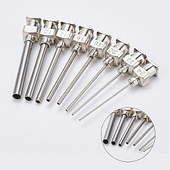 ステンレス鋼の分配針  ステンレス鋼色  36.5x6x5.5mm  16個/箱&nbsp;TOOL-BC0001-13C-P