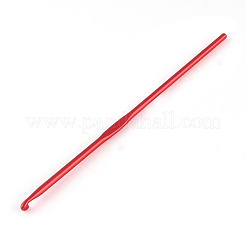 ランダム単色アルミニウムかぎ針編みフック  袋ごとに単一の色  ピン：3.0mm  148x2.0mm&nbsp;TOOL-R058-03