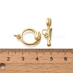 真鍮製マンテル  花  18KGP本金メッキ  O：17x13x3mm  直径9.5mm  丸カン：5x0.8ミリ  3mm内径  バー：21x5x5mm  丸カン：5x0.8ミリ  3mm内径&nbsp;KK-M298-06G