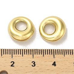 304ステンレススチールリンクリング  リング  14KGP本金メッキ  13x12.8x5mm  内径：5mm&nbsp;STAS-L022-145G