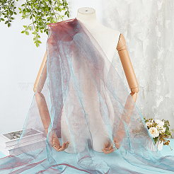 ポリエステルオーガンジー生地  服装アクセサリー  ロージーブラウン  1500mm  3m / pc&nbsp;DIY-WH0622-186