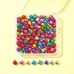 200個2スタイルアルミベルチャーム  ミックスカラー  7~9x6~8x5~7mm  穴：1~1.5mm  100個/スタイル&nbsp;FIND-FS0003-80