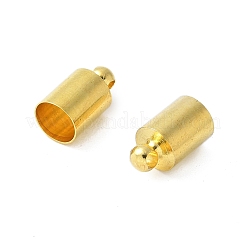 真鍮のコードヒント  ゴールドカラー  10x5.5mm&nbsp;KK-H579-G