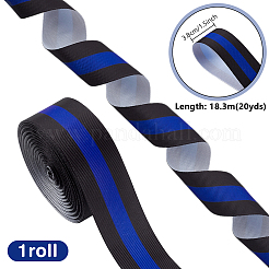 ポリエステルリボン1ロール  アクセサリー縫製用  ブルー  1-1/2インチ（38mm）&nbsp;OCOR-PH0007-16