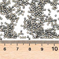 MIYUKIデリカビーズ  シリンダー  日本製シードビーズ  11/0  (db2512)duracoat 亜鉛メッキ DK スチール グリーン  1.3x1.6mm  穴：0.8mm  約2000個/10g&nbsp;X-SEED-J020-DB2512