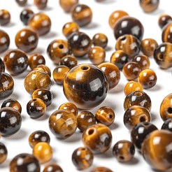 340個4スタイルグレードa+ナチュラルタイガーアイビーズ  ラウンド  4mm / 6mm / 8mm / 10mm  穴：1mm&nbsp;G-LS0001-50