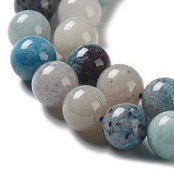 天然トロライトビーズ連売り  ラウンド  8~9mm  穴：0.7mm  約49個/連  14.96インチ（38cm）&nbsp;G-NH0002-B01-02