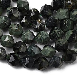 天然カンババジャスパービーズ連売り  スターカットラウンドビーズ  多面カット  5~6x5~6x5~6mm  穴：1~1.2mm  約64~68個/連  14.80''~15.04''（37.6~38.2センチメートル）&nbsp;G-Z119-A20-01
