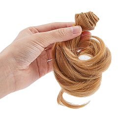 9束9色の高温ファイバーショートカーリーヘアドールウィッグヘア  DIYの女の子のためのbjdメイキングアクセサリー  ミックスカラー  7.87~39.37インチ（20~100cm）と130~140x895~940x0.9~1mm  1束/カラー&nbsp;DIY-DC0002-06