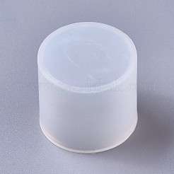 シリコンモールド  レジン型  UVレジン用  エポキシ樹脂ジュエリー作り  コラム  ホワイト  内径：30mm  34x33mm&nbsp;LS-DIY-F041-02B