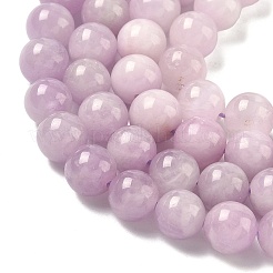 天然石クンツァイトビーズ連売り  ラウンド  8mm  穴：1mm  約46~49個/連  15.35~15.75''（39~40センチメートル）&nbsp;G-H313-01B-8mm