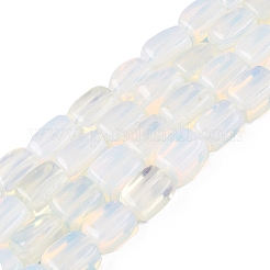 オパールビーズ連売り  直方体の  7.5~11x5.5~8.5x7~8.5mm  穴：1mm  約34個/連  14.96~15.6''（38~39センチメートル）&nbsp;G-T138-90