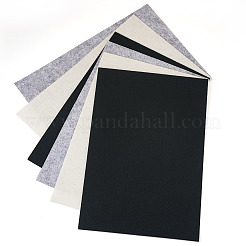 不織布9色3枚  DIYクラフト用品  長方形  ミックスカラー  300x200x1mm  3個/カラー&nbsp;DIY-TA0013-68