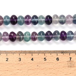 天然石蛍石ビーズ連売り  台形  多面カット  トップ掘削  17~18.5x14~15.5x7.5~9.5mm  穴：1~1.2mm  約35個/連  16.46''（41.8センチメートル）&nbsp;G-L634-T01-01