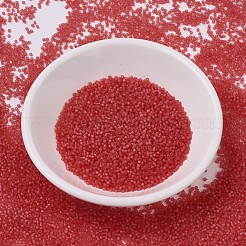 MIYUKIデリカビーズ  シリンダー  日本製シードビーズ  11/0  （db0779)染め半霜の透明なスイカ  1.3x1.6mm  穴：0.8mm  約10000個/袋  50 G /袋&nbsp;SEED-X0054-DB0779