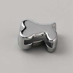 合金ラインストーンスライドチャーム  エナメル  チェリー  プラチナ  サファイア  11x8.5x5mm  穴：8x1.5mm&nbsp;FIND-WH0419-89D