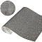 Rhinestone Sticker, Rectangle, Jet, 240x200x1.7mm