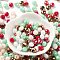 Glass Beads, Faceted, Rondelle, Pale Green, 8x6mm, Hole: 1mm, about 1210pcs/500g