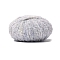 Polyester Yarn, for Weaving, Knitting & Crochet, Light Steel Blue, 1~2mm, about 218.72 Yards(200m)/Skein