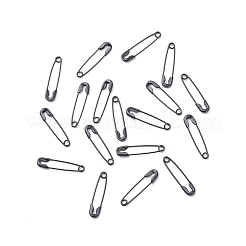 アイアン製安全ピン  ガンメタ色  20x5x1.5mm  1000個/袋&nbsp;NEED-D001-B