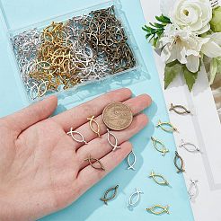 90pcs15スタイルチベットスタイルアロイペンダント  アンティークシルバー  6個/スタイル&nbsp;TIBE-NB0001-12