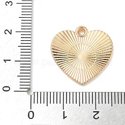クリスマス合金エナメルペンダント  ゴールドカラー  ハート  20x20x1.5mm  穴：1.6mm&nbsp;ENAM-K074-01G-15