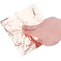 真鍮箔  金メッキ  正方形  ローズゴールド  140x140mm&nbsp;DIY-PH0012-03RG