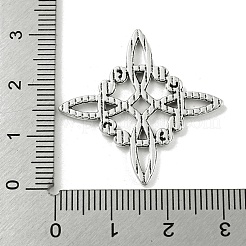 合金のチベット風チャーム  スターのチャーム  ニッケル  アンティークシルバー  30.5x1.5mm&nbsp;TIBE-Q098-10C