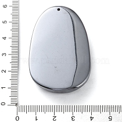 テラヘルツストーンビッグペンダント  仏像チャーム付き楕円形  51x34x8.5mm  穴：1mm&nbsp;G-G176-01A