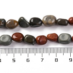 天然石オーシャンジャスパービーズ連売り  ナゲット  タンブルストーン  7~12x6~8x5~7mm  穴：1mm  約43~44個/連  15.47~15.63''（39.3~39.7センチメートル）&nbsp;G-G146-A12-01