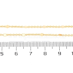 1mm 真鍮アズキチェーンネックレス 女性用 男性用  18KGP本金メッキ  16.93インチ（43cm）&nbsp;KK-P302-02G