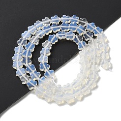 オパールビーズ連売り  スモモの花  6~6.5x6x2.5mm  穴：0.7mm  約63個/連  14.76''（37.5センチメートル）&nbsp;G-B138-C02-01