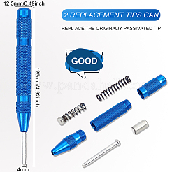 ハイス定位置パンチャー  穴あけ用  ミックスカラー  125x12.5mm  5個/セット&nbsp;TOOL-BC0001-08