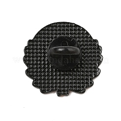 クリスマステーマの亜鉛合金エナメルピン バックパック 服用ブローチ  サンタクロース  23x24mm&nbsp;JEWE-R003-01EB-05