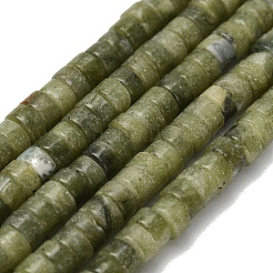 ミックス天然石ビーズ連売り  ディスク  ヒシビーズ  染めと未染色の混合  4x2~2.5mm  穴：0.7mm  約158~160個/連  14.96''~15.16''（38~38.5センチメートル）&nbsp;G-Z110-A01-2x4mm
