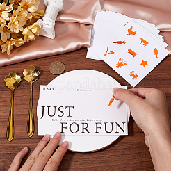 塩ビプラスチック粘着ステッカー  パーティーデコラティブプレゼント用  チョコレート  90x90x0.1mm&nbsp;STIC-WH20002-04A
